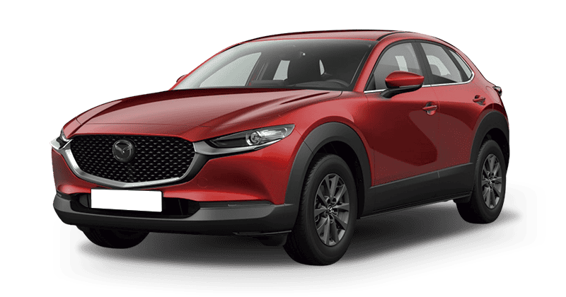 Movento Renting Mazda CX-30-2.5 e-Skyactiv G MHEV MT Prime-Line Soul Red Crystal