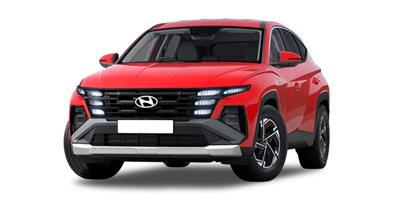 Movento Renting Hyundai Tucson-1.6T Klass Rojo, Blanco